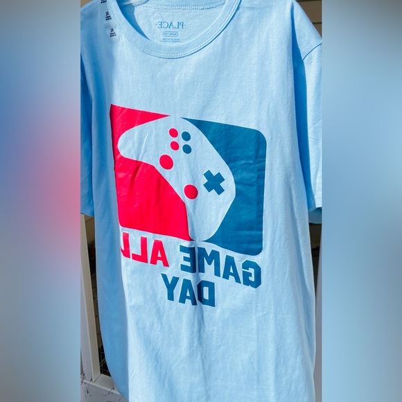 NWOT Children’s Place Sz-XL/14- Unisex Game All Day Short Sleeve Tee Shirt - Picture 7 of 12